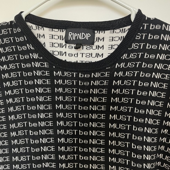 Ripndip knit "must be nice" tee - Picture 1 of 3